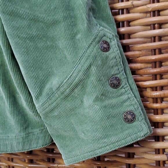 Vinrage AMI Green Corduroy Jacket XL Boho - Picture 7 of 11